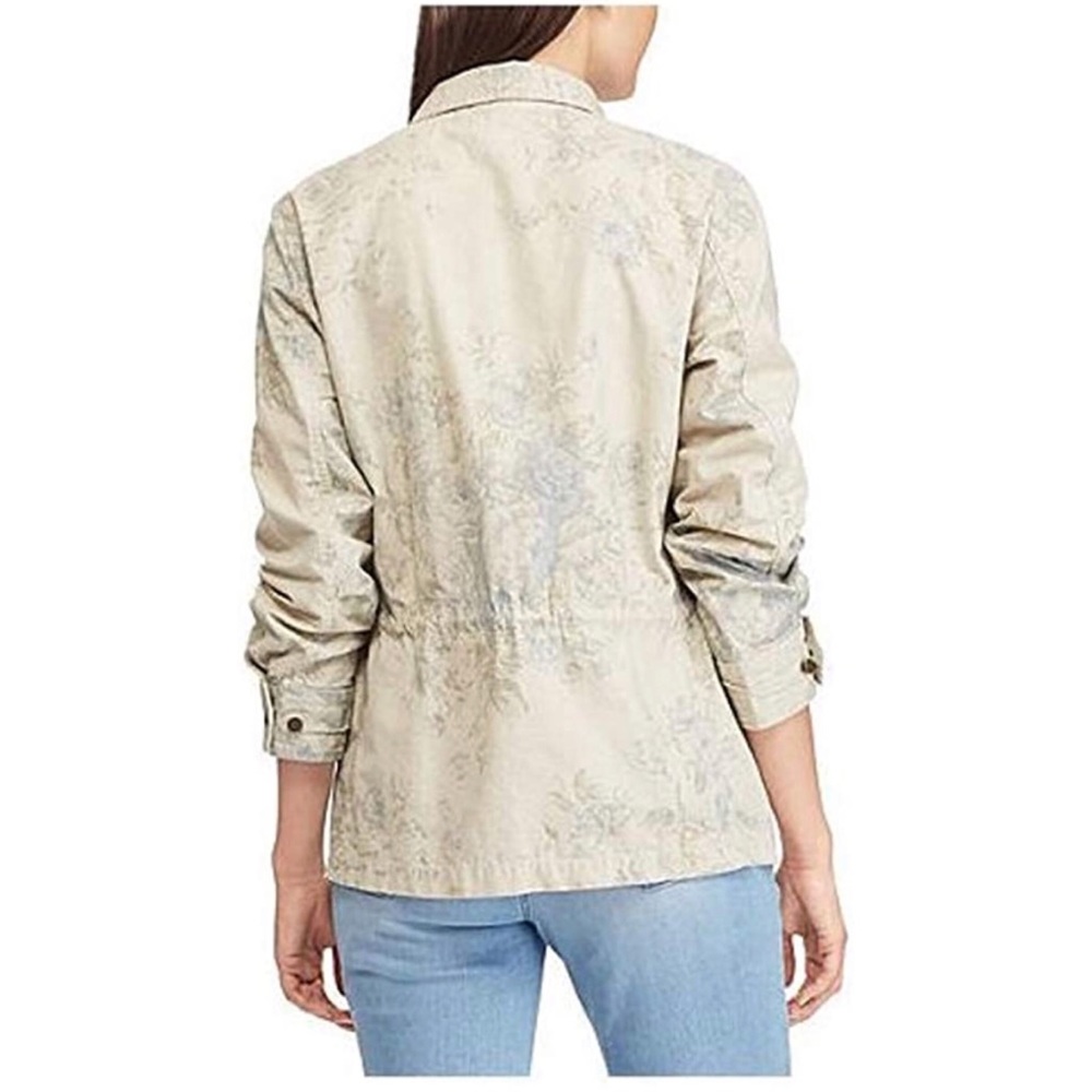 Chaps Cobble Ave FloralAnorak Canvas Jacket - Picture 2 of 10